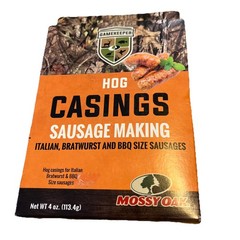 Mossy Oak® Gamekeeper ™ Hog Casings Sausage Making Lot Of 2 New. Dr4