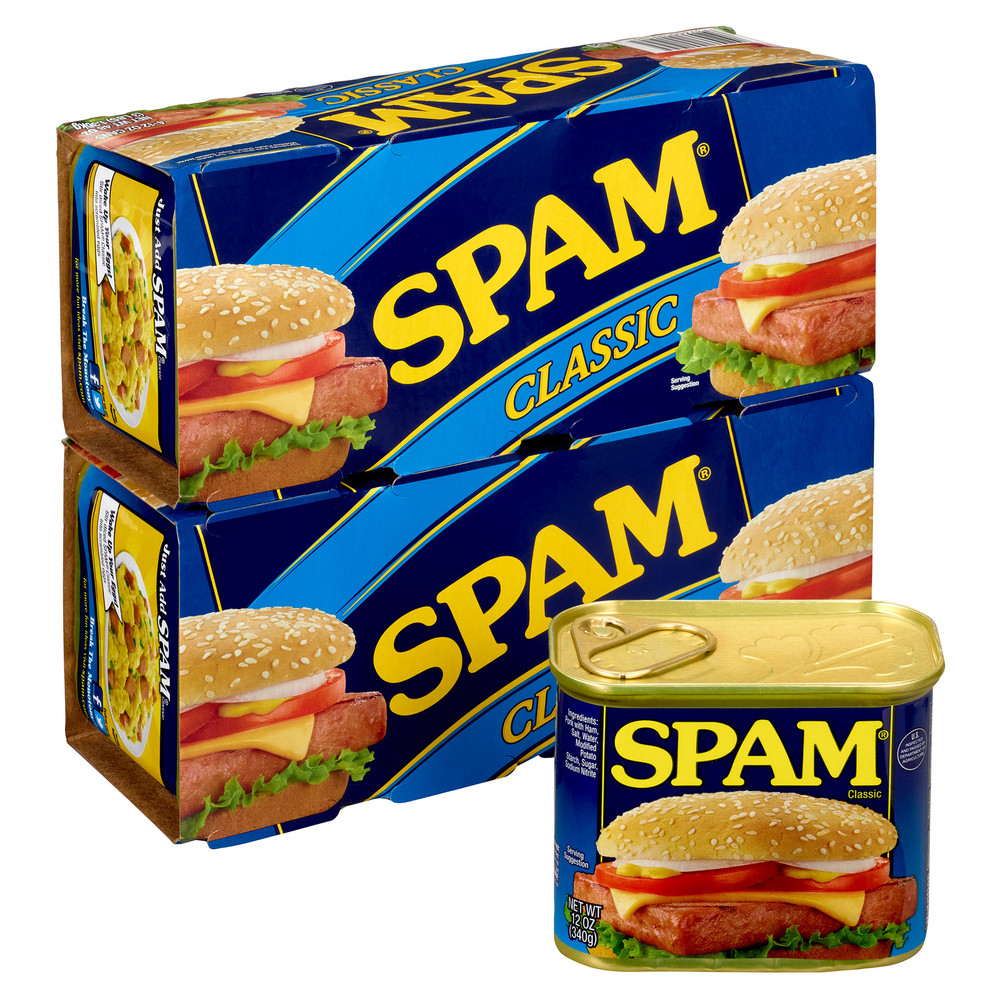 SPAM, Classic, 12 Oz, 8-Count