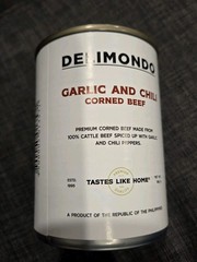 NEW Delimondo Corned Beef – Garlic And Chili – 380g