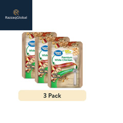 (3 pack) Great Value Premium White Chicken, Applewood Smoke, 2.6 oz Pouch