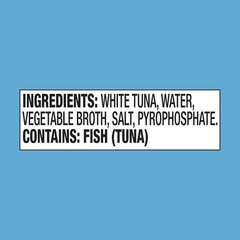 Solid White Albacore Tuna in Water, 5 oz Can, Pack of 4