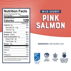 Bumble Bee Canned Pink Salmon, 14.75 oz Can – Premium Ounce (Pack of 1)