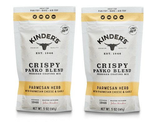 Kinder’s Crispy Panko Blend Parmesan Herb 2 Pack