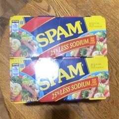 Spam 25% Less Sodium Gluten Free Canned Meat Twin Pack DEC 2026 (8 canned meat)