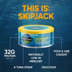 (4 Pack) Skip Jack Wild Tuna 5 Oz