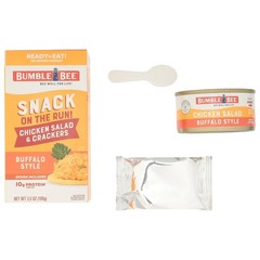 Bumble Bee Snack On The Run Protein Snack Pack Buffalo Chicken Salad with Cr…