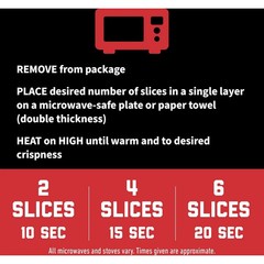 Hormel Fully Cooked Bacon (72 Slices)