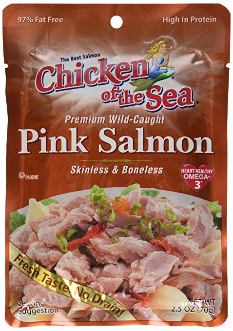 Chicken of the Sea Premium Skinless & Boneless Pink Salmon, 2.5 Oz