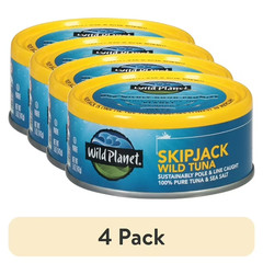 (4 Pack) Skip Jack Wild Tuna 5 Oz