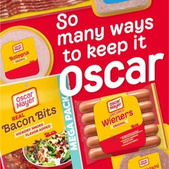Oscar Mayer Real Bacon Bits Mega Pack 9 Oz Bag 2-2.5 Cups Free Shipping