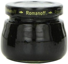 Romanoff Caviar Black Lumpfish, 2 Ounce