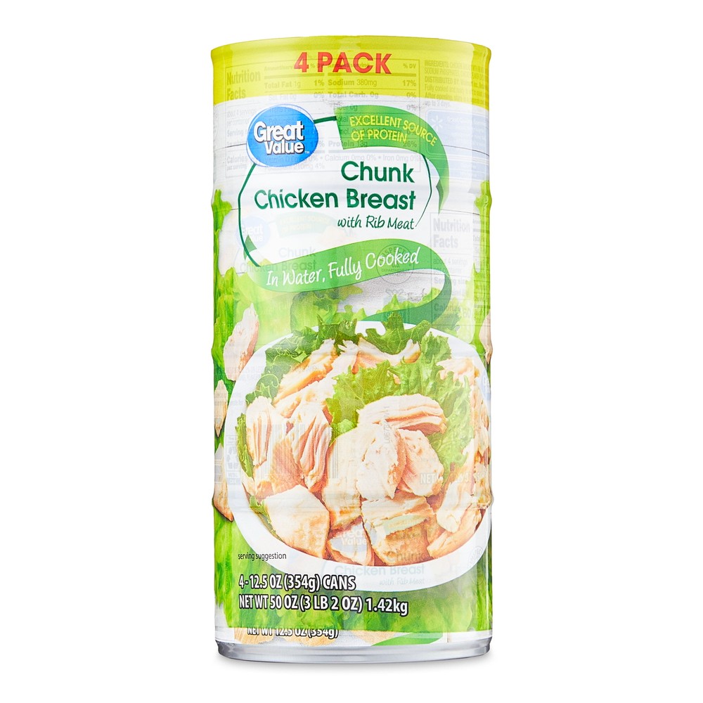 Chunk Chicken Breast, 12.5 Ounce Can (4 Pack)