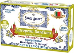Delicious European Sardines in Olive Oil & Spicy Piri Piri – Convenient 3 Pack