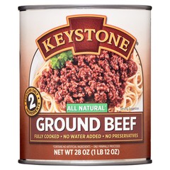 Keystone All Natural Ground Beef Canned