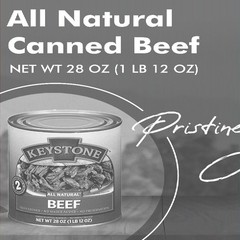 Keystone All Natural Beef, 28 oz Can