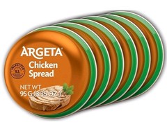 Argeta Pate Spread, Chicken, 3.35Oz (6 PACK)