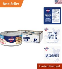 Versatile Ready-to-Eat Chunk Chicken Breast Cans – Perfect for Quick Meals