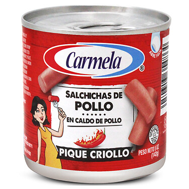 Salchicha Carmela de Pollo con Pique
