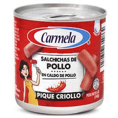 Salchicha Carmela de Pollo con Pique