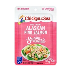 12-Pack Chicken of the Sea Skinless & Boneless Wild Caught Pink Salmon, 2.5 oz