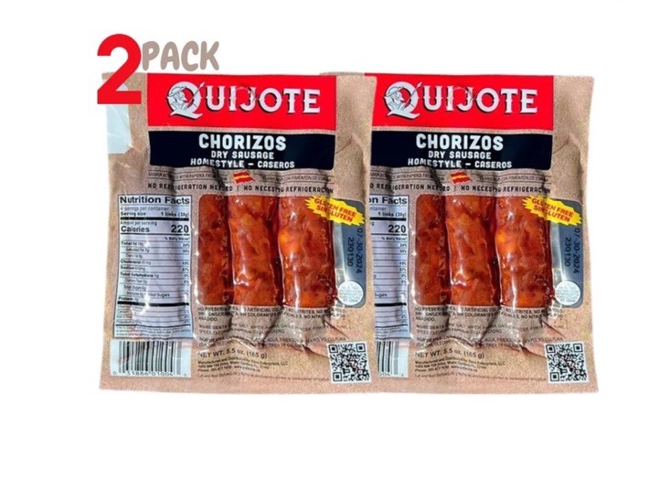 2 Pack Chorizo Casero Quijote