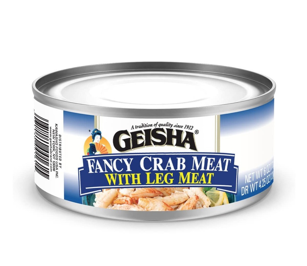 Geisha Crabmeat 6.0 oz (Pack of 12)