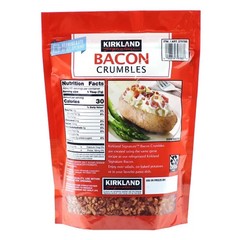 Kirkland Signature Bacon Crumbles Hardwood Smoked Bacon Bits 20 oz Bag