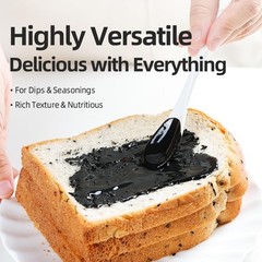 Sesame Creamy Tahini Black Sesame Seeds Paste Organic 7oz 200g PoetrySeptember