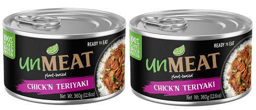 Unmeat Plant Based Chick’N Teriyaki 2 Pack