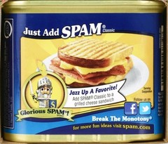 2 Pack SPAM Classic canned Meats, 12 oz Aluminum Cans BB 10/2028