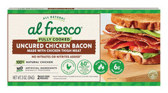 Fully Cooked Uncured Chicken Bacon 3 Oz