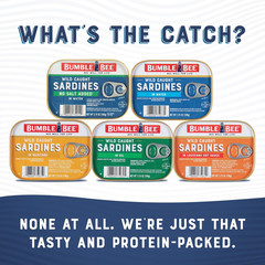 Sardines in Oil, 3.75 Oz Tin (Pack of 12) – Wild Caught, Gluten Free, Keto, Kosh