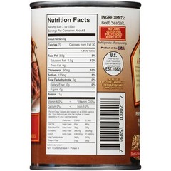 12 Canned 🇺🇸USA Made Keystone Meats Natural Beef 14.5oz Camping Food Ex 1/2029