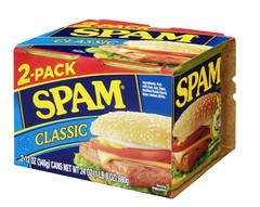 SPAM CLASSIC Twinpack Canned Meat 12 Oz Pack of 2