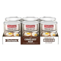 Chef Mate Corned Beef Hash Entree, 107 Ounce, 6 Cans Per Case