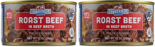 Butterfield Farms Roast Beef in Beef Broth 2 Pack
