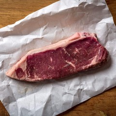 New York Strips and Beef Patties with Choice of Seasoning | 12 oz Steaks and 1/3