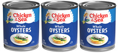 Chicken of the Sea Whole Oysters 3 Can Pack