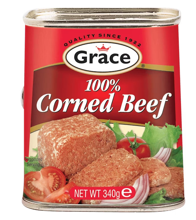 Grace 100% corned beef 3 pack/ 340g/ 12oz