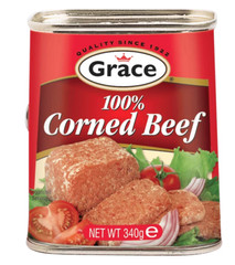 Grace 100% corned beef 3 pack/ 340g/ 12oz