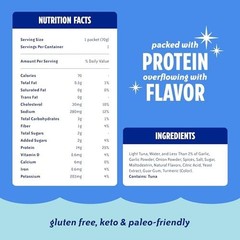 Chicken of the Sea Lightly Seasoned Lemon Garlic Wild Caught Light Tuna, 2.5 …