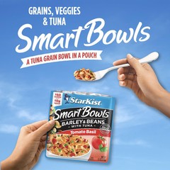 Smart Bowls Tomato Basil, 4.5 oz Pouch (Pack of 12) – Features Barley & Beans…