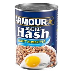 Canned Corned Beef Hash 14 oz High Protein 12 Pack Bulk Food Supply