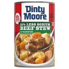 12 pack DINTY MOORE Beef Stew 25% Less Sodium 15oz Can