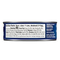 StarKist Chunk Light Tuna in Water 5 oz 48 Pack Canned Tuna Fish Wild Caught …