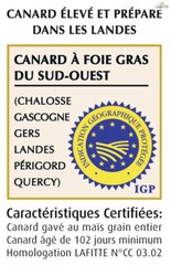 Maison Lafitte – IGP LANDES – Whole Duck Foie Gras – 14.10oz / 400gr tin