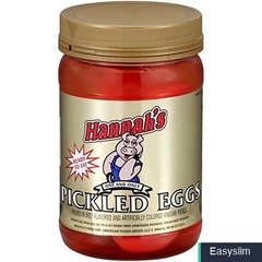 Pickled Eggs Convenient Protein Snack Quart Jar 2 Pound