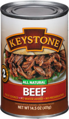 Keystone Canned Beef 6 Cans 14 oz 14.5 oz each