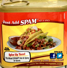 Spam Hot & Spicy Luncheon Meat 12 oz ( Pack of 6 )