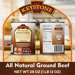 28 oz Can All Natural Ground Beef